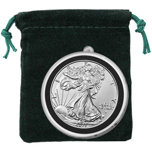 Ornament Capsule with Small Green Pouch - Product Packaging [Add $4.00]